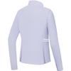 FILA Solid Color Polo Sports Jacket Women jackets Lavender A11W345701F-PU
