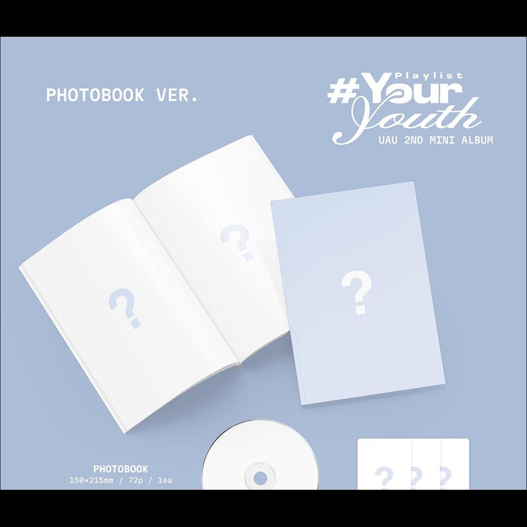 [Pre-order] UAU [Playlist #Your Youth] PHOTOBOOK VER. + Free Gift