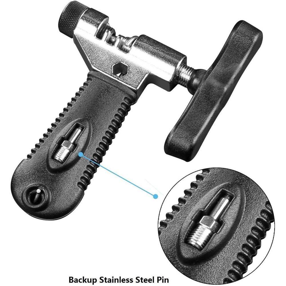 Universal Bike Chain Tool, Road & Mountain Bicycle Chain Breaker & Installer Kit, Chian Splitter Repair Kit