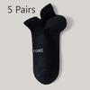 5 Pairs Pairs Women's Socks Summer Thin Sports Non-slip with Sweat Absorbent Anti-odor Summer Women's Boat Socks