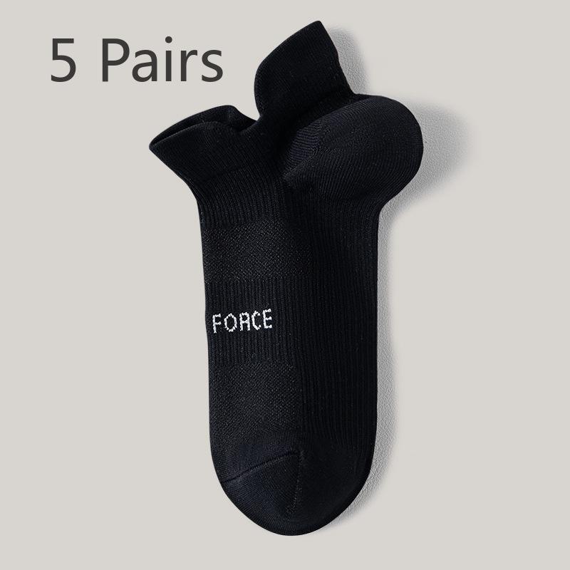 5 Pairs Pairs Women's Socks Summer Thin Sports Non-slip with Sweat Absorbent Anti-odor Summer Women's Boat Socks