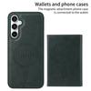 For Samsung Galaxy S23 FE Magnetic Case BETOPNICE Leather Phone Cover Kickstand with Detachable Card Bag