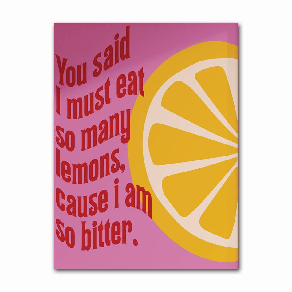 Minimalism Decor Posters Quotes Wall Art Canvas Painting Inspired Music Ciao Amore With Love Prints Living Room Home Decor