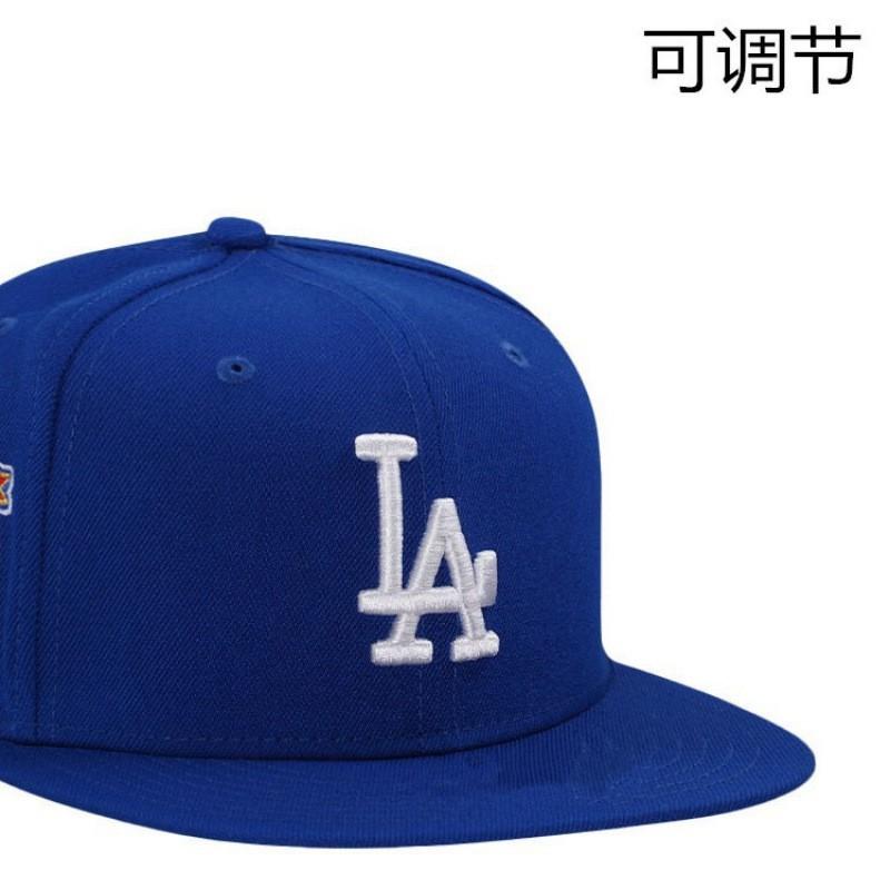 LA Dodgers Embroidered Baseball Cap Adjustable Flat Brim Street Hip Hop