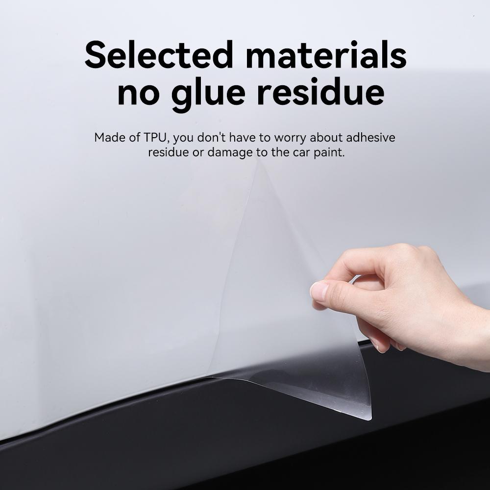YZ for Tesla Model Y Juniper Car Door Protection TPU Film Car Door Edge Guard Anti-scratch Waterproof Sticker 2026 Accessories