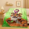 26 Stili Cartone Animato M-Masha e B-Orso Regalo di Natale Coperta in Flanella, Coperta Morbida Ultra Peluche per Casa Camera da Letto Letto Divano Copertura Bambini