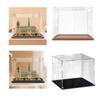 Acrylic Display Case Collectibles Box Figurine Showcase Organizer Dustproof Protection