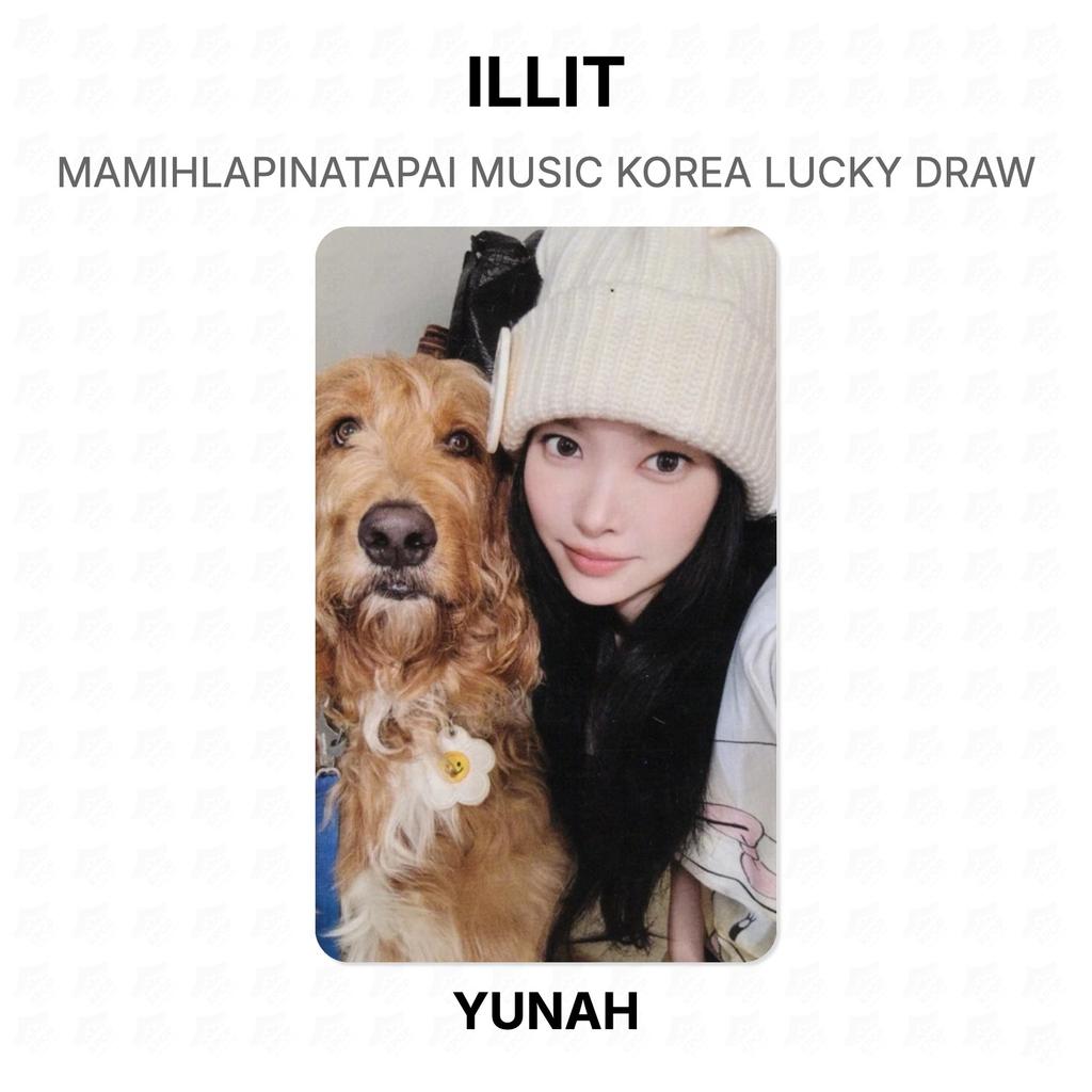 ILLIT MAMIHLAPINATAPAI MUSIC KOREA LUCKY DRAW Official Photocard