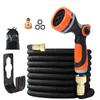 Expandable Magic Garden Hose with High-Pressure Water Gun for Car Wash and Lawn Irrigation