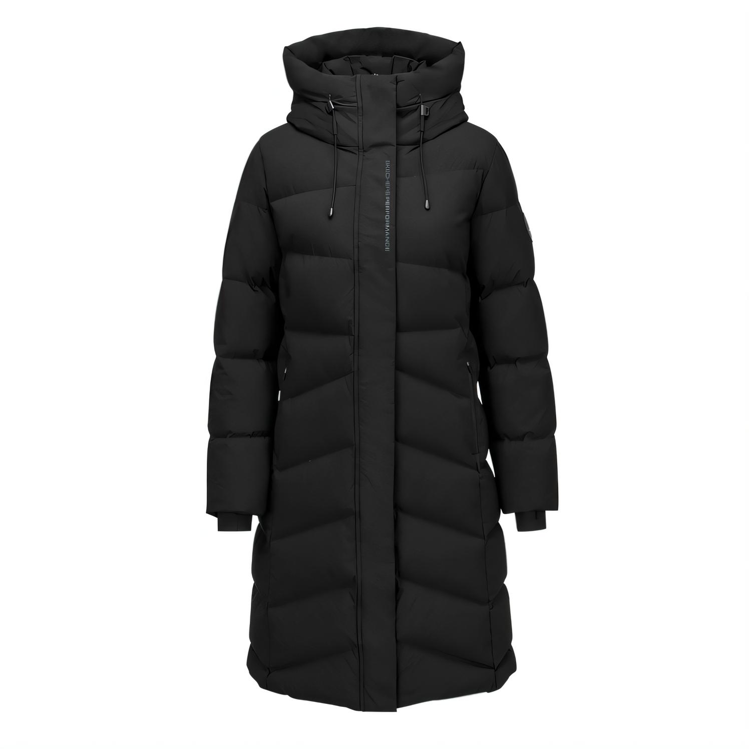 Skechers Hooded Water-Resistant Lightweight Warm Breathable Long Sleeve Down Jacket Women outerwear P425W091-0018 S