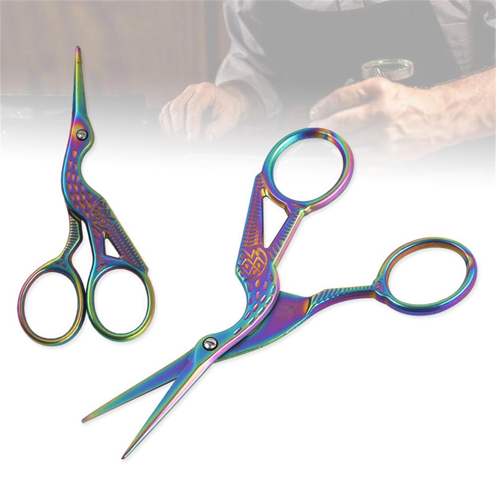 20pcs 4.5" Stainless Steel Sharp Tip Stork Scissors Crane Scissors DIY Tools Dressmaker Shears
