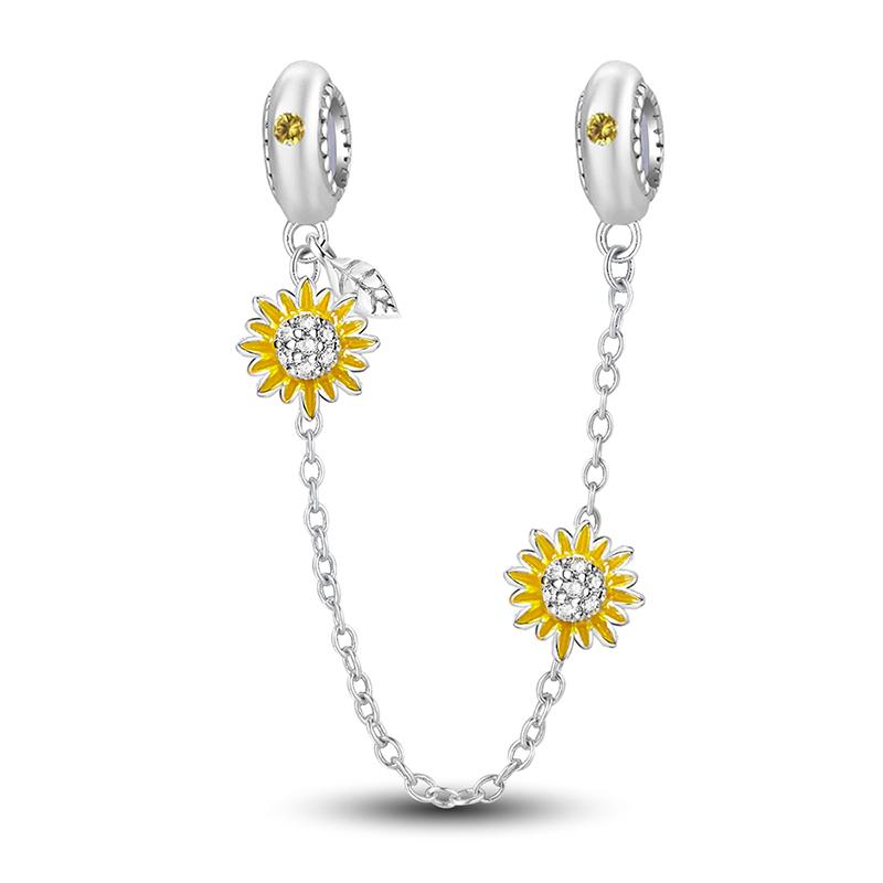 Copper Love Heart Firefly Golden Series Charms Fit Diy Making Bracelet Necklace Gift High Quality Fine Jewelry