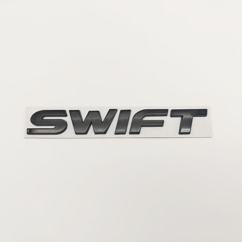 1pc 3d Metal  Swift Badge Sticker Car Rear Trunk Logo Emblem Decal for Swift