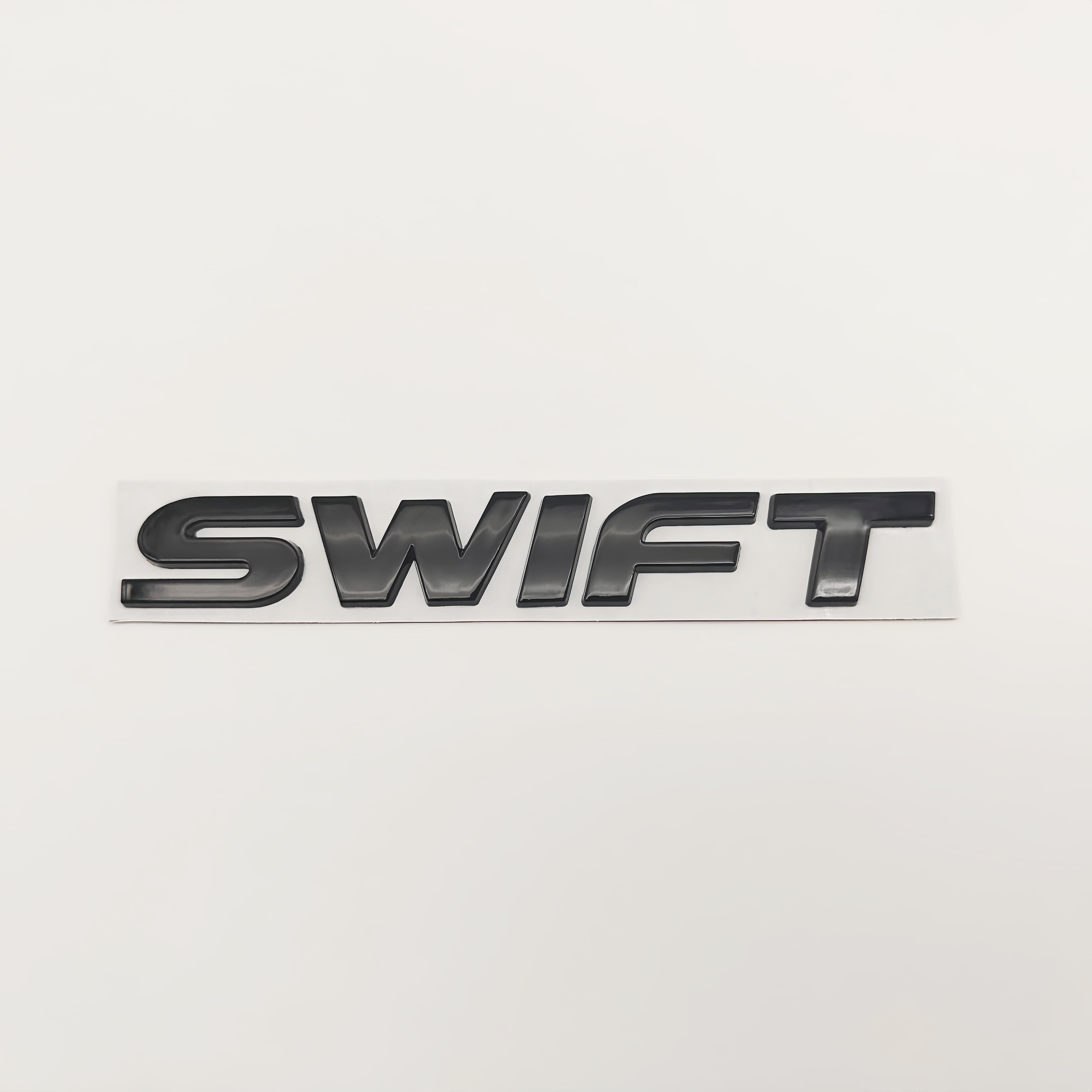 

1pc 3d Metal Swift Badge Sticker Car Rear Trunk Logo Emblem Decal for Swift чёрный