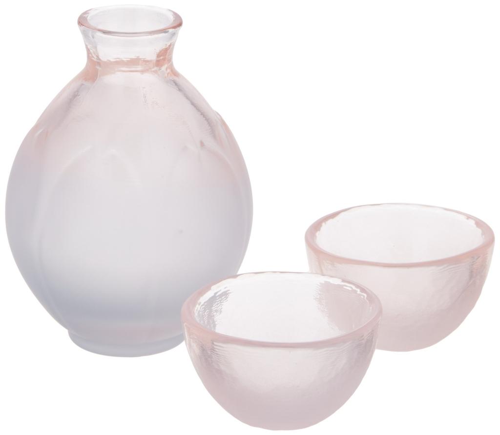 Hirota Glass Hana Honoka Sake Set (3 Pieces) HO-2501