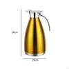 Stainless Steel Pitcher Cold Beverage with Lid Reusable Teapot Jug Tea Dispenser for