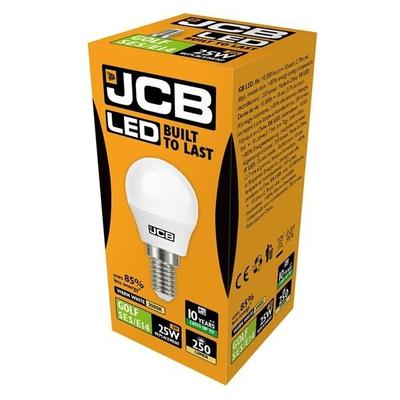 LED Golf 250lm Opal 3w Light Bulb E14 2700k