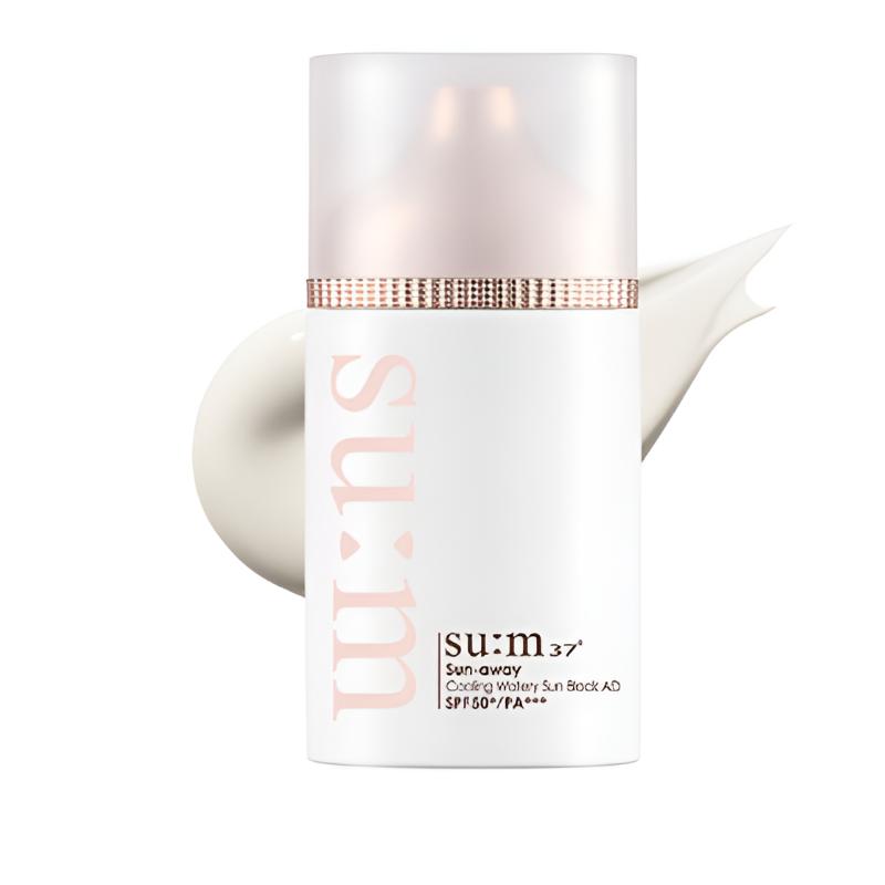 su:m37 Sun Away Охлаждающий Водяной Солнцезащитный Крем AD SPF50+ PA+++ 50 мл