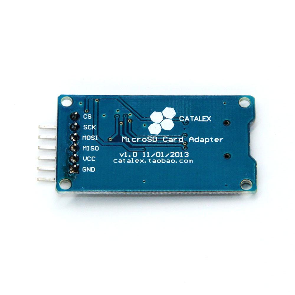 Micro SD TF Card Read/Write Module with SPI Interface and Level Shifter