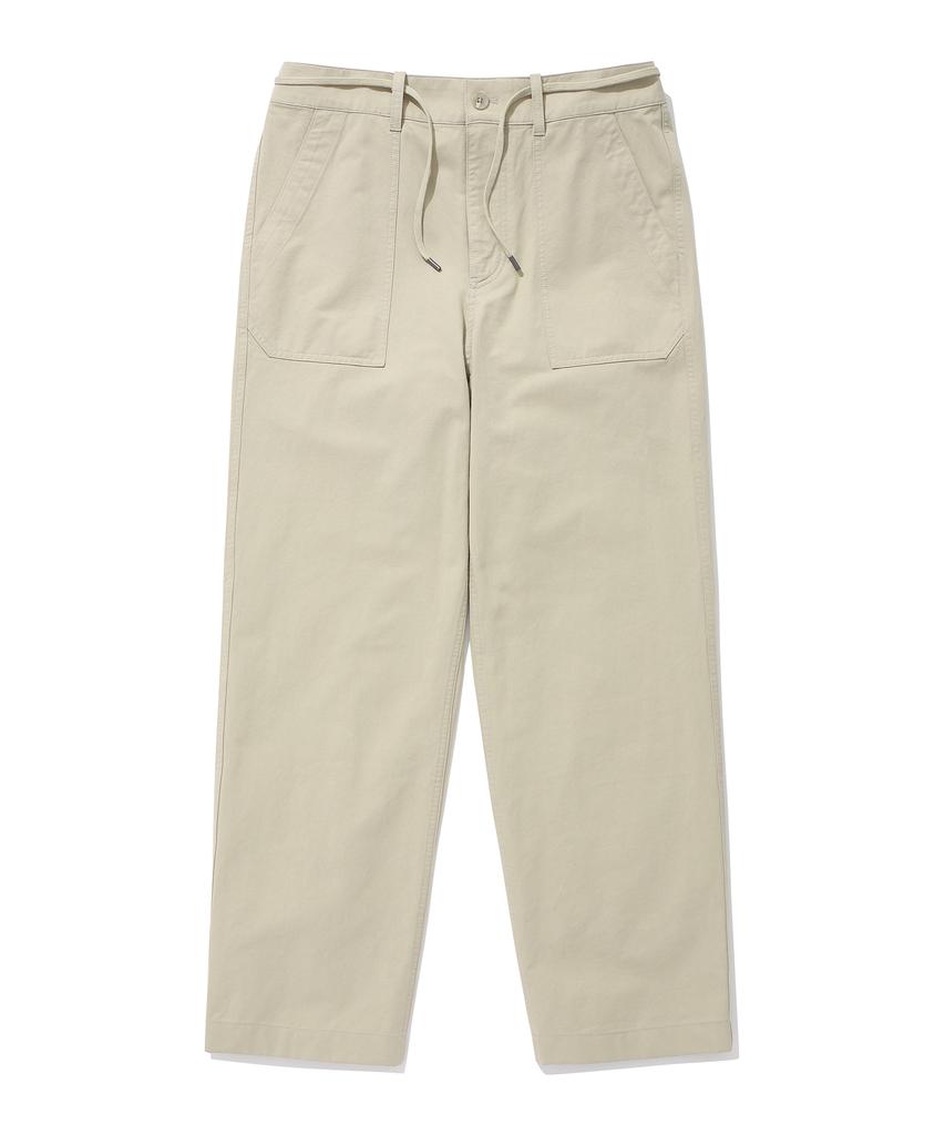 COVERNAT Fatigue Regular Pants Beige