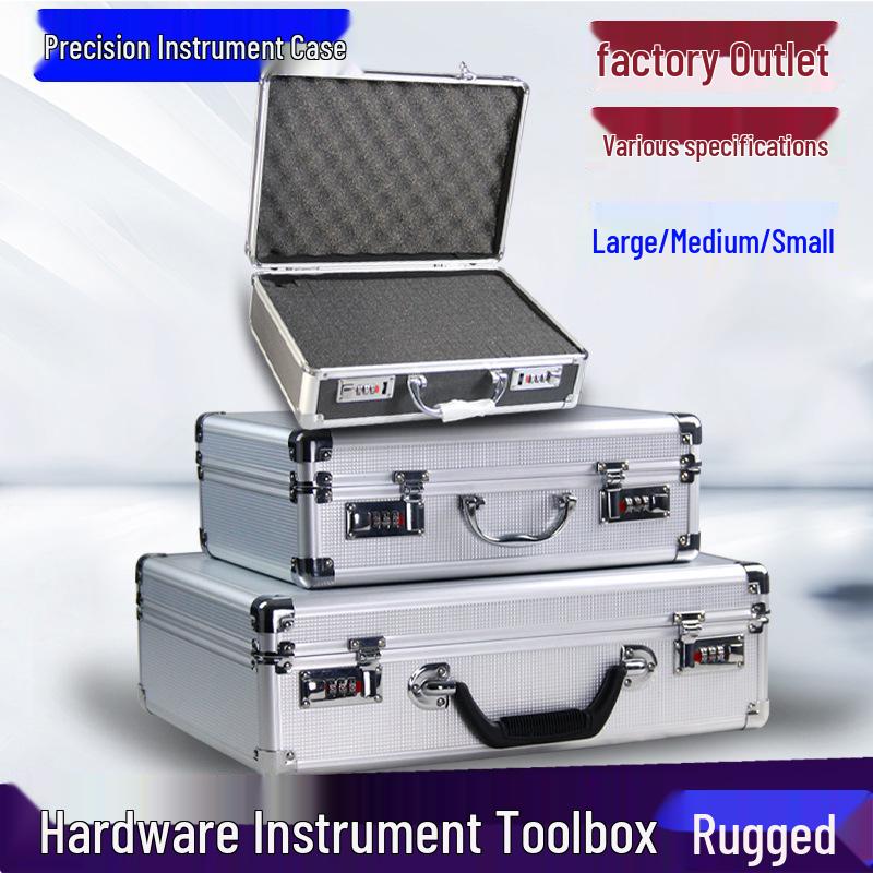 Aluminum Alloy Multi-Functional Handheld Storage Case for Microphone and Tools