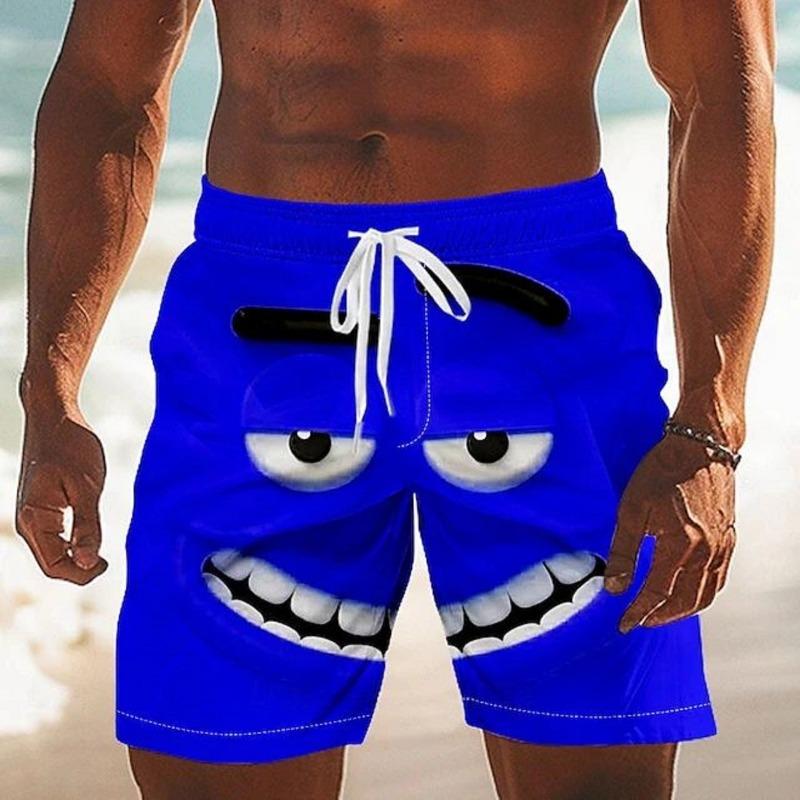 Men Summer Board Shorts 3D Printed Beach Shorts Pants Swimsuit Woman 2024 New Swim Trunks Beach Volleyball Sport Gym Short Pants