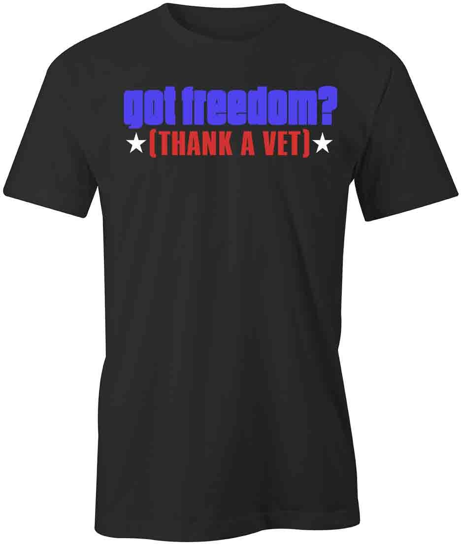 GOT FREEDOM TShirt Tee Short-Sleeved Cotton CLOTHING PATRIOTIC S1BCA265 XXL