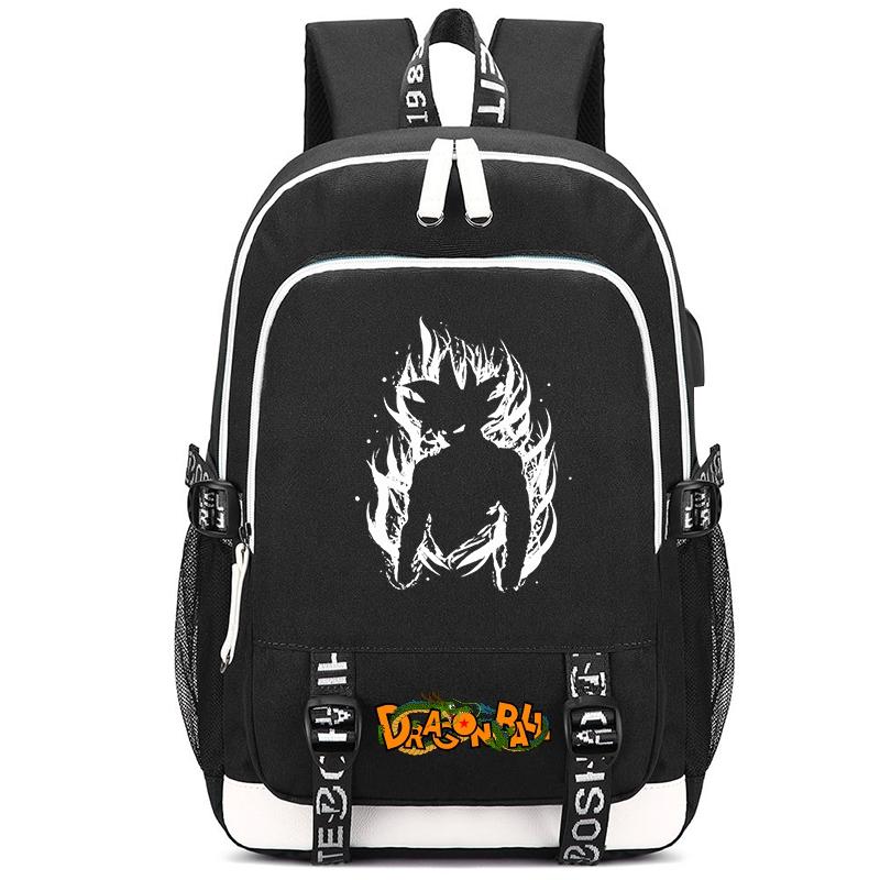 Rucsac din pânză Anime Dragon Ball Rucsac imprimat pentru fată băiat cadou Back To School Bookbag bărbați femei geantă de călătorie Mochila