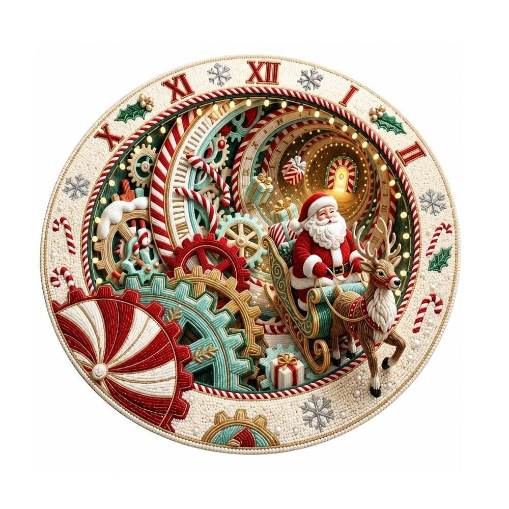 Stain Resistant 3D Illusion Rug Wear Resistant Festive Area Mat Indoor Entrance