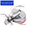 Sewing Machine Round Magnetic Seam Guide With Side Guard Press Straight Line Presser Anti-Curling Sewing Adjustable Accessories