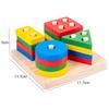 High-Quality Geometric High-Quality Shape High-Quality Color Youngsters High-Quality Wooden High-Quality Puzzle High-Quality Montessori Play sets
