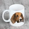 Beagle -Kubek Ze Zdjęciem I Napisem Geometryczny Pies Art-Dog
