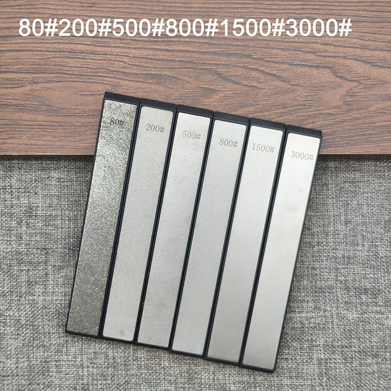 

high quality Diamond whetstone knife sharpener Fixed angle knife sharpener sharpening stone diamond whetstone oil stone honing 6pcs