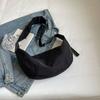 Solid Color Shoulder Bag Dumpling Bag Women's Crossbody Bag