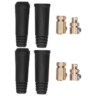 Kaynak Hızlı Bağlantı Soketi Fiş Rakorları 1025mm Kablo için DKJ1025