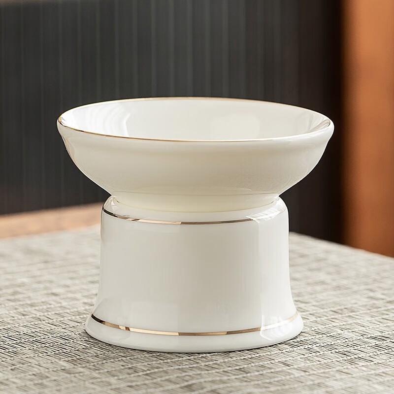 CHANGSHEGNYUAN Mutton Fat Jade Porcelain Tea Set