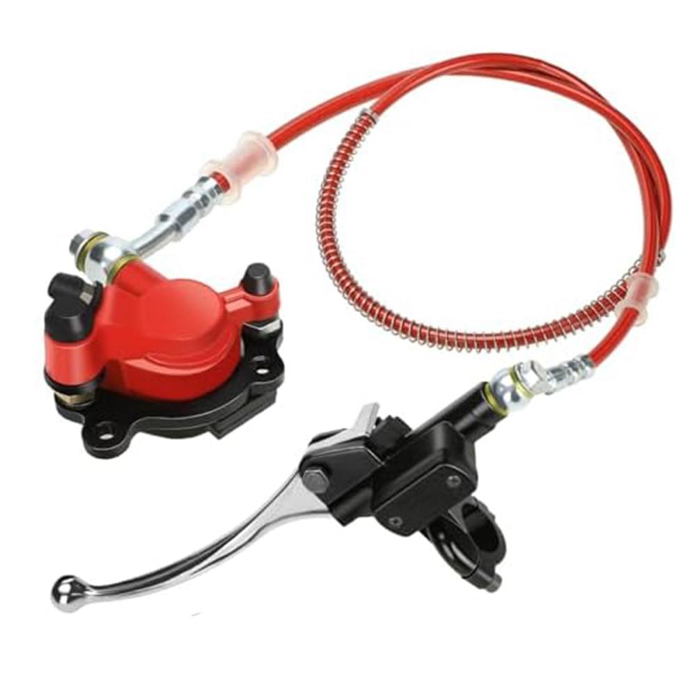 

Aluminum Alloy Rear Brake Lever for Mini Bike 47CC 49CC ATV Beach Buggy Hydraulic Disc Brake with Complete Mounting Hardware красный