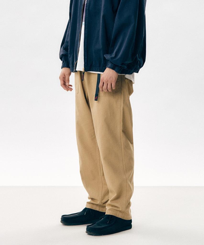Geulamichi Loose Tapered Ridge Pants Chino