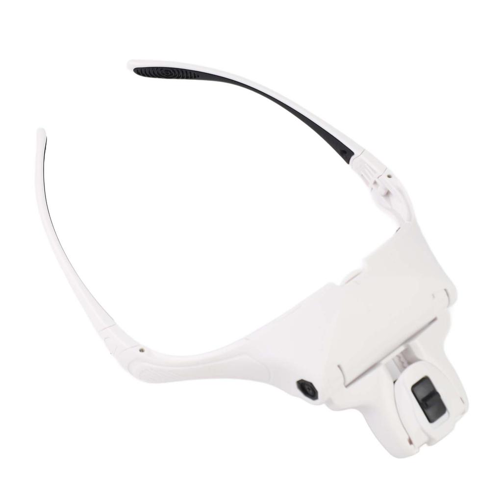 Magnifying Glass for Reading with LED Light And Headband Head Magnifier with 5 Lenses 1.0X 1.5X 2.0X 2.5X 3.5X