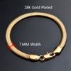 Snake Chain Link Bracelet Male Wholesale Braslet 2025 Gold Color Stainless Steel Bracelets for Men Women Punk Jewelry Gift