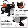 Professional Single Cylinder Piston Air Compressor Kit Oil-less Electric Spray Gun Paint Spray Set Nail Tattoo Cake Art Sprayer