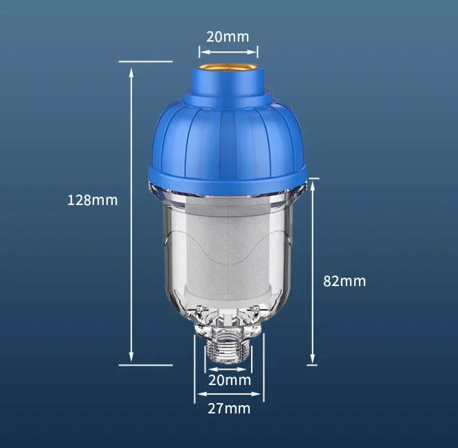 

1/2 Stainless Steel Household Electric Water Heater Pre-filter Water Purifier Washing Machine Faucet Shower Anti-scaling Filter