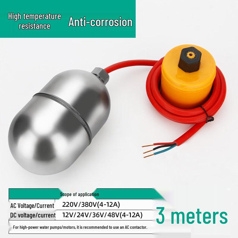 

JPHZNB304 Stainless Steel High-Temperature Liquid Level Float Switch