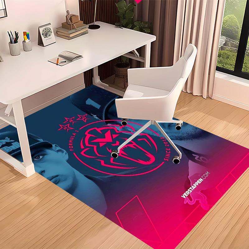 Racing Driver M-Max Verstappen Printed Absorbent Washable Carpet,Non-Slip Bathroom Mats,Kitchen Rugs,Living Room Entrance,Camping Picnic Rugs