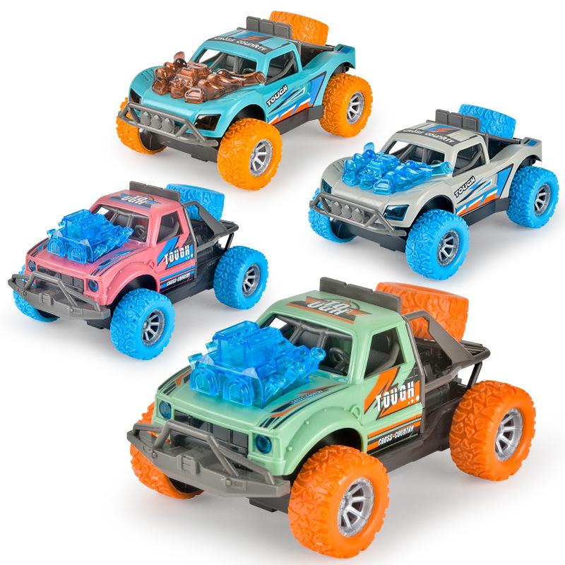 

TikTok Kids Off-Road Electric Toy Car with Flashing Lights and Music