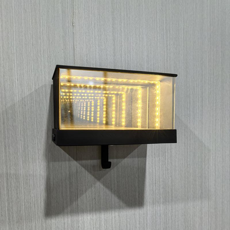 LED Işıklı Garaj Anahtarlığı Araba Tutkunu Anahtarlığı LED Sonsuzluk Aynalı Anahtarlık Araba Severlere Hediye Girişler İçin Kolay 1 Adet