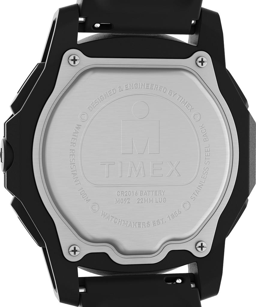 Timex Men's Adrenaline 46mm Watch, Black/Digital/Black. , modern