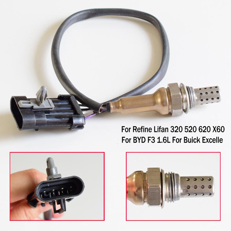 100%New Oxygen O2 Sensor Lambda Sensor For Refine Lifan 320 520 620 X60 BYD F3 1.6L For Buick Excelle 25324175 25387326 25325632