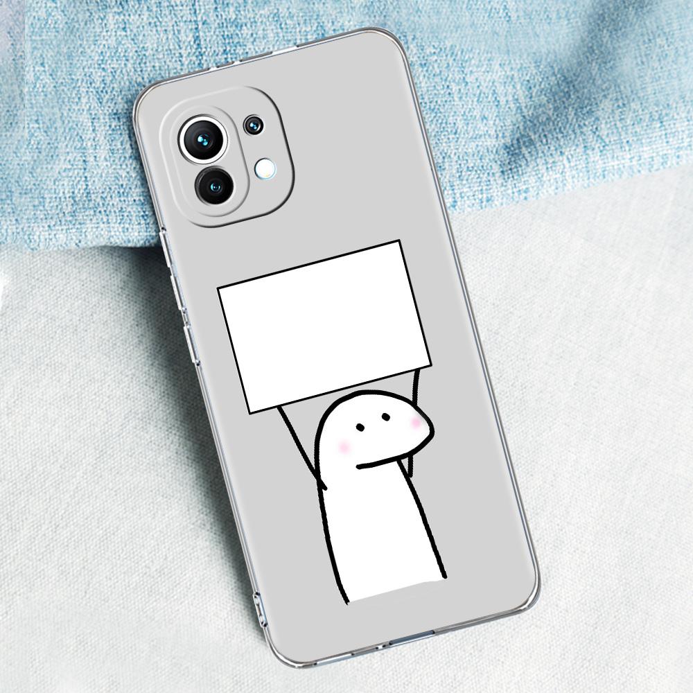 Case For Xiaomi Mi 15 14 13 12 11 Lite 15T 13T 12T Pro Poco X7 X6 X5 Pro 5G X3 NFC F7 F6 F5 Cover Cute Matchstick Men Couple