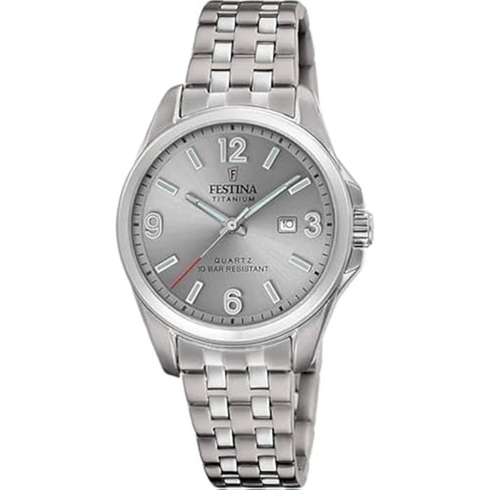 Montre - FESTINA - F20697/2 - Titane - Étanchéité 10 Atm - Affichage Analogique